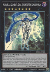 Number 23: Lancelot, Dark Knight of the Underworld [BOSH-ENSE2] Super Rare | Exor Games Summserside