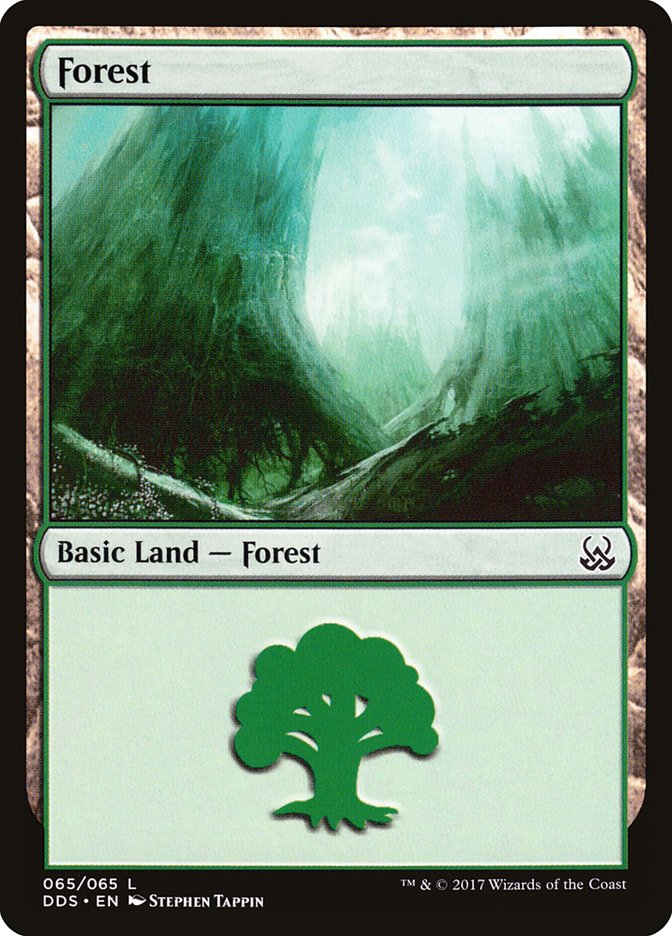 Forest (65) [Duel Decks: Mind vs. Might] | Exor Games Summserside