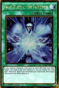 Frost Blast of the Monarchs [PGL3-EN012] Gold Secret Rare | Exor Games Summserside