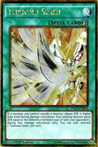 Tsukumo Slash [PGL3-EN013] Gold Secret Rare | Exor Games Summserside