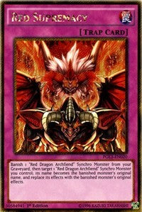 Red Supremacy [PGL3-EN020] Gold Secret Rare | Exor Games Summserside