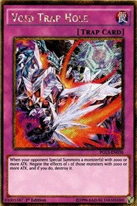 Void Trap Hole [PGL3-EN038] Gold Secret Rare | Exor Games Summserside