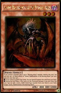 Scarm, Malebranche of the Burning Abyss [PGL3-EN043] Gold Rare | Exor Games Summserside