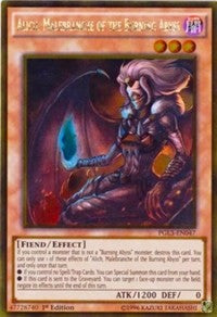 Alich, Malebranche of the Burning Abyss [PGL3-EN047] Gold Rare | Exor Games Summserside