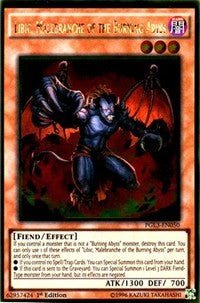 Libic, Malebranche of the Burning Abyss [PGL3-EN050] Gold Rare | Exor Games Summserside