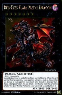 Red-Eyes Flare Metal Dragon [PGL3-EN078] Gold Rare | Exor Games Summserside