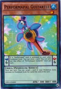 Performapal Guitartle [OP01-EN009] Super Rare | Exor Games Summserside