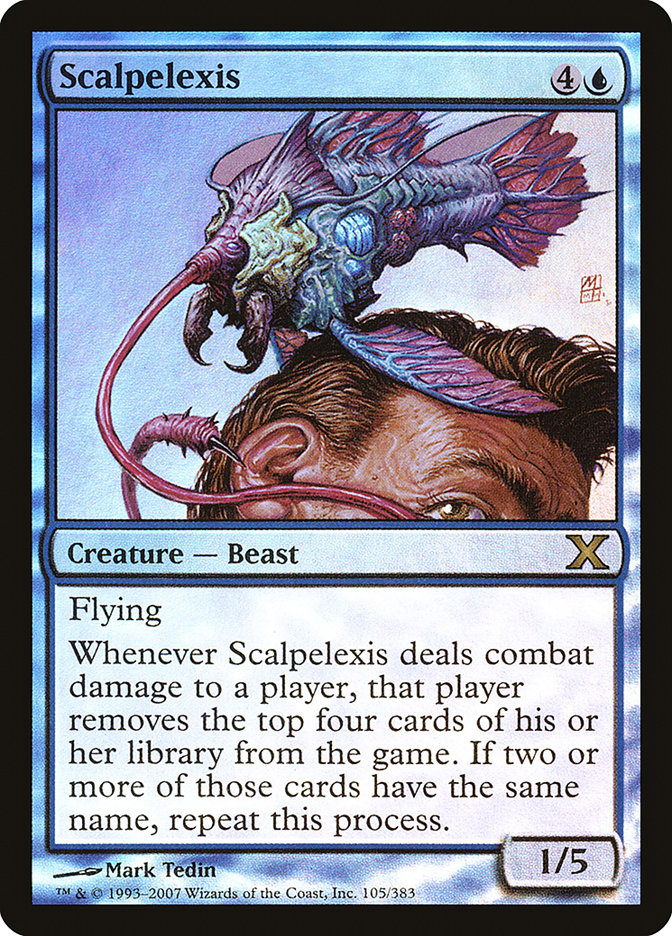 Scalpelexis (Premium Foil) [Tenth Edition] | Exor Games Summserside