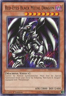 Red-Eyes Black Metal Dragon [MIL1-EN035] Common | Exor Games Summserside