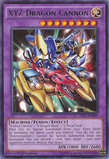 XYZ-Dragon Cannon [MIL1-EN040] Rare | Exor Games Summserside