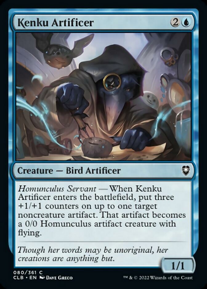 Kenku Artificer [Commander Legends: Battle for Baldur's Gate] | Exor Games Summserside