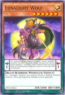 Lunalight Wolf [SHVI-EN012] Common | Exor Games Summserside