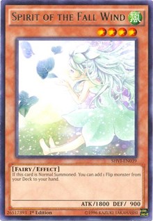 Spirit of the Fall Wind [SHVI-EN039] Rare | Exor Games Summserside