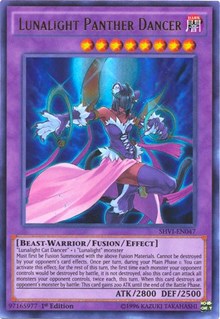 Lunalight Panther Dancer [SHVI-EN047] Ultra Rare | Exor Games Summserside