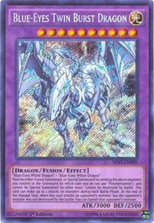 Blue-Eyes Twin Burst Dragon [SHVI-EN099] Secret Rare | Exor Games Summserside