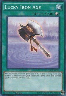 Lucky Iron Axe [YS16-EN028] Common | Exor Games Summserside