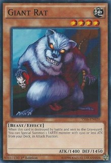 Giant Rat [YS16-EN020] Common | Exor Games Summserside