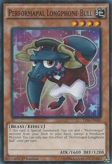 Performapal Longphone Bull [YS16-EN006] Super Rare | Exor Games Summserside