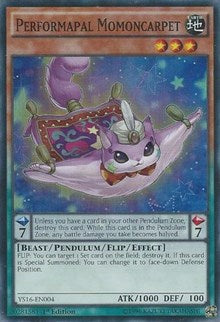 Performapal Momoncarpet [YS16-EN004] Super Rare | Exor Games Summserside