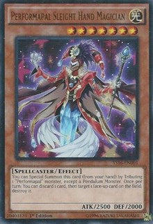 Performapal Sleight Hand Magician [YS16-EN001] Ultra Rare | Exor Games Summserside