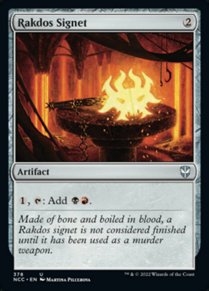 Rakdos Signet [Streets of New Capenna Commander] | Exor Games Summserside