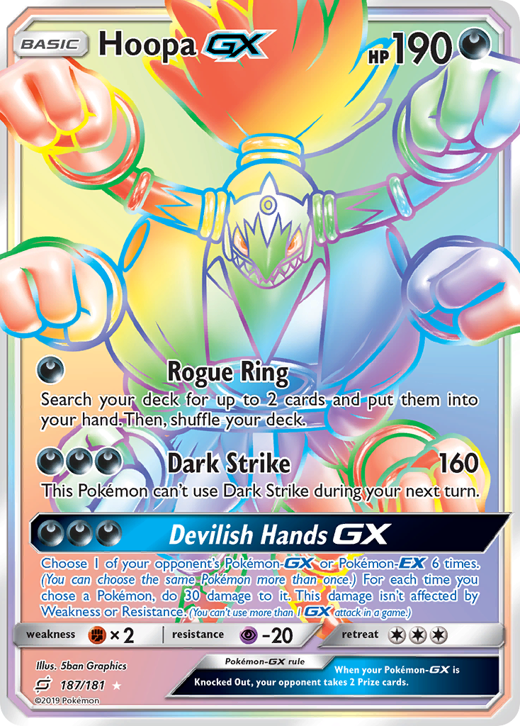 Hoopa GX (187/181) [Sun & Moon: Team Up] | Exor Games Summserside