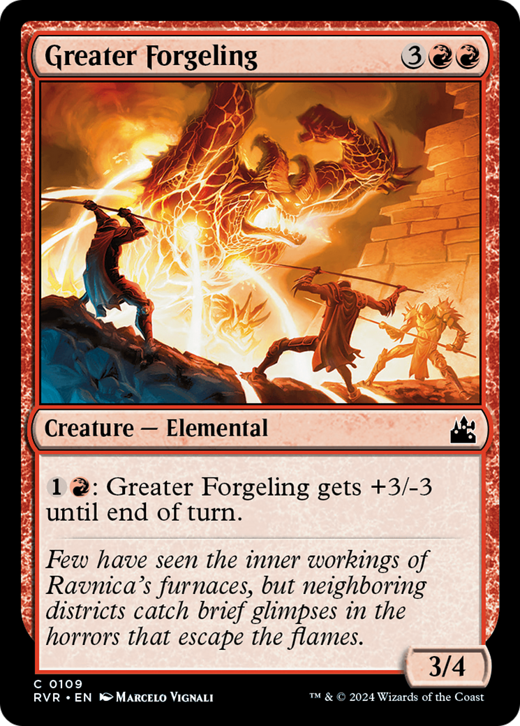 Greater Forgeling [Ravnica Remastered] | Exor Games Summserside