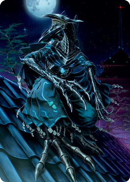 Jin-Gitaxias, Progress Tyrant Art Card [Kamigawa: Neon Dynasty Art Series] | Exor Games Summserside