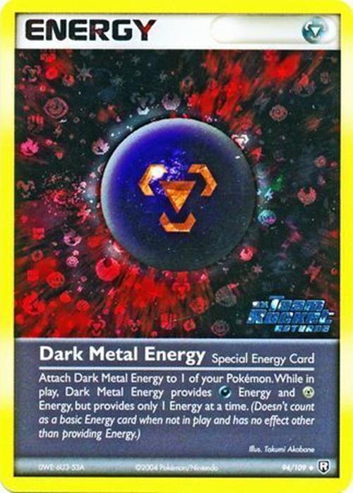 Dark Metal Energy (94/109) (Stamped) [EX: Team Rocket Returns] | Exor Games Summserside