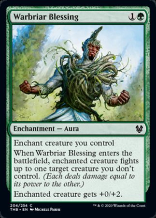 Warbriar Blessing [Theros Beyond Death] | Exor Games Summserside