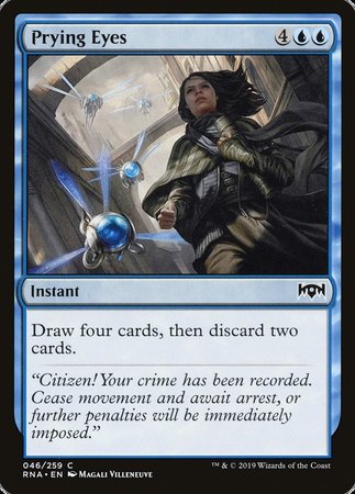 Prying Eyes [Ravnica Allegiance] | Exor Games Summserside