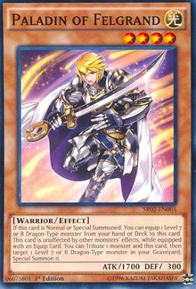 Paladin of Felgrand [SR02-EN003] Common | Exor Games Summserside