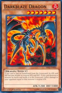 Darkblaze Dragon [SR02-EN006] Common | Exor Games Summserside