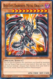 Red-Eyes Darkness Metal Dragon [SR02-EN009] Common | Exor Games Summserside