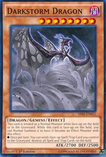 Darkstorm Dragon [SR02-EN012] Common | Exor Games Summserside