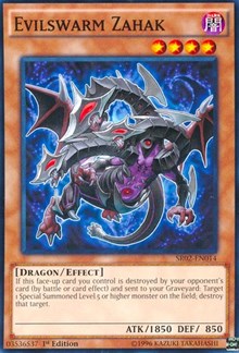 Evilswarm Zahak [SR02-EN014] Common | Exor Games Summserside