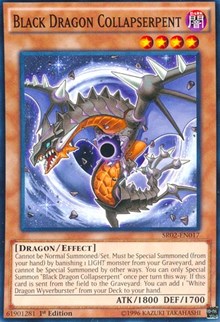 Black Dragon Collapserpent [SR02-EN017] Common | Exor Games Summserside
