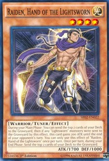 Raiden, Hand of the Lightsworn [SR02-EN022] Common | Exor Games Summserside