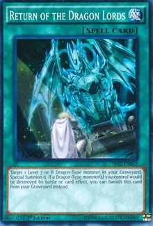 Return of the Dragon Lords [SR02-EN025] Super Rare | Exor Games Summserside