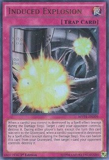 Induced Explosion [MVP1-EN009] Ultra Rare | Exor Games Summserside