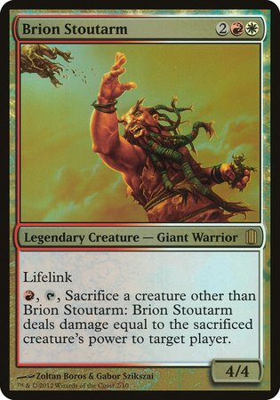 Brion Stoutarm (Commander's Arsenal) [Commander's Arsenal Oversized] | Exor Games Summserside