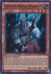 Fiendish Rhino Warrior [OP02-EN005] Super Rare | Exor Games Summserside