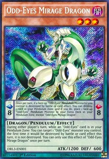 Odd-Eyes Mirage Dragon [DRL3-EN001] Secret Rare | Exor Games Summserside