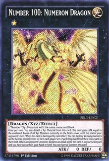 Number 100: Numeron Dragon [DRL3-EN021] Secret Rare | Exor Games Summserside