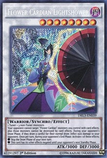 Flower Cardian Lightshower [DRL3-EN039] Secret Rare | Exor Games Summserside