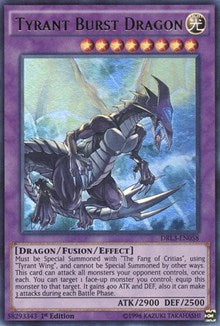 Tyrant Burst Dragon [DRL3-EN058] Ultra Rare | Exor Games Summserside