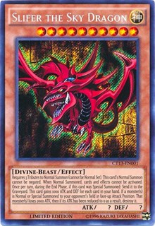 Slifer the Sky Dragon [CT13-EN001] Secret Rare | Exor Games Summserside