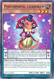 Performapal Lizardraw [MP16-EN004] Common | Exor Games Summserside