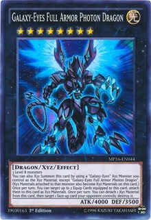 Galaxy-Eyes Full Armor Photon Dragon [MP16-EN044] Super Rare | Exor Games Summserside