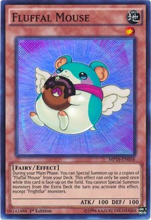 Fluffal Mouse [MP16-EN056] Super Rare | Exor Games Summserside